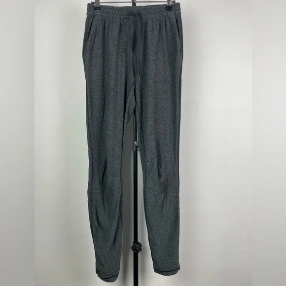 Outdoor Voices Grey Tapered Leg Elastic Waist Drawstring Jogger Pants - Picture 1 of 9